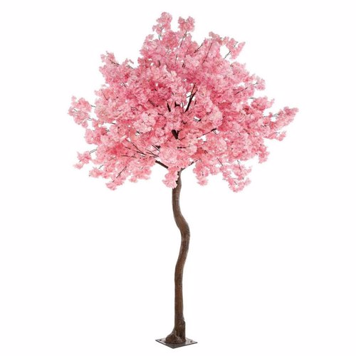 Copac artificial cu flori Cherry roz - 270 cm
