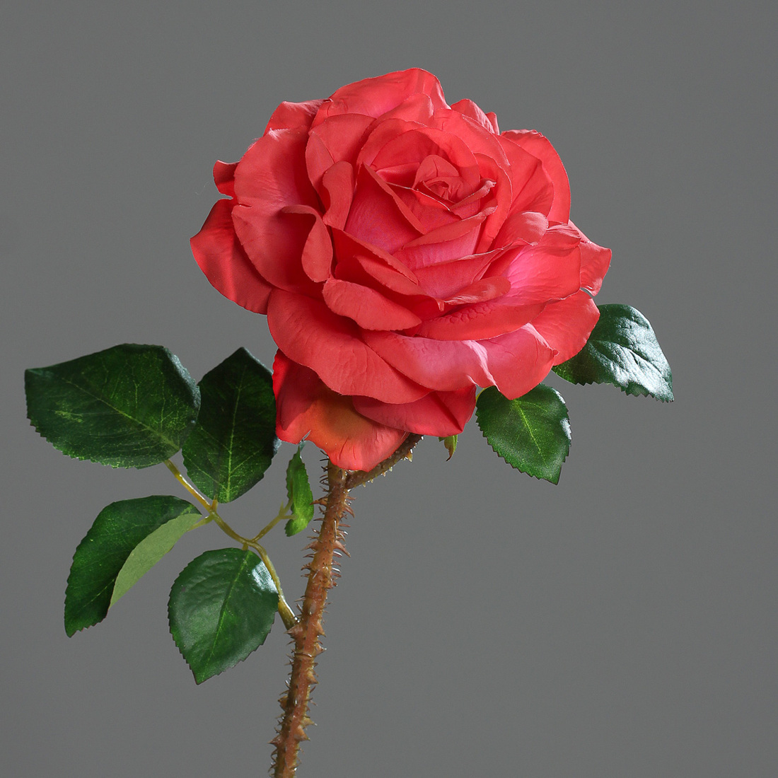 Trandafir Artificial Rosu 60 Cm Leaf Shop 1310