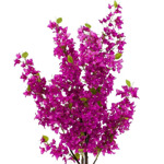 Copac artificial cu flori Bougainvillea mov - 145 cm